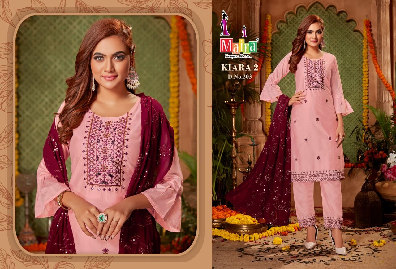 Maira Kiara 2 Wholesale Party Wear Readymade Suit Catalog
